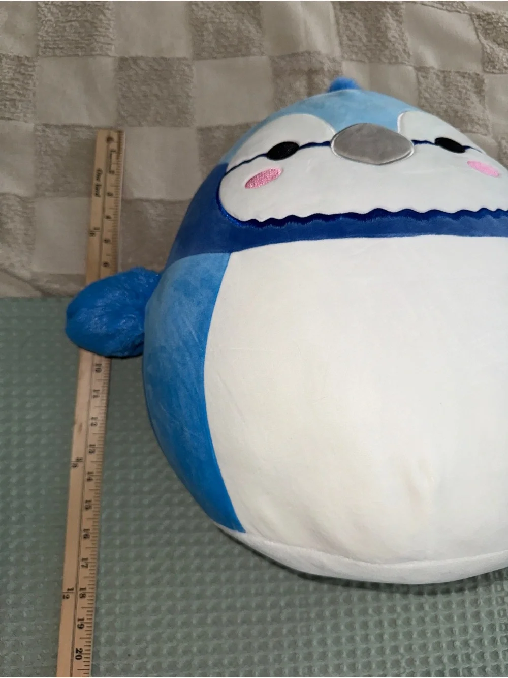 Squishmallows Babs the Blue Jay 16 Inch Large Blue Bird Plush Toy NWOT